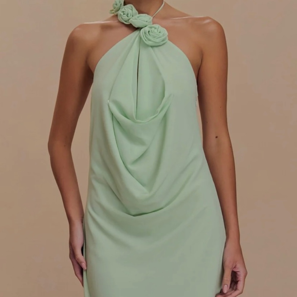 Meshki Rosalia Dress - Sage